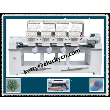 Multi heads computerized embroidery machine with high speed 10'' touch screen